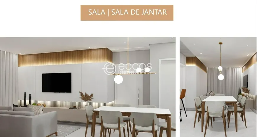 Foto 1 de Apartamento com 3 Quartos à venda, 93m² em Saraiva, Uberlândia