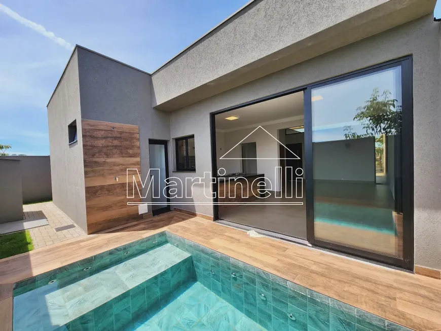 Foto 1 de Casa de Condomínio com 3 Quartos à venda, 156m² em Loteamento Santa Marta, Ribeirão Preto