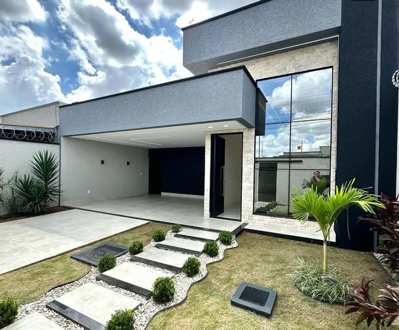 Foto 1 de Casa de Condomínio com 3 Quartos à venda, 170m² em Residencial Vereda dos Buritis, Goiânia