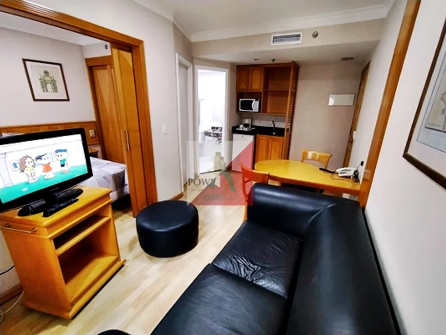 Foto 1 de Flat com 1 Quarto para alugar, 35m² em Pinheiros, São Paulo