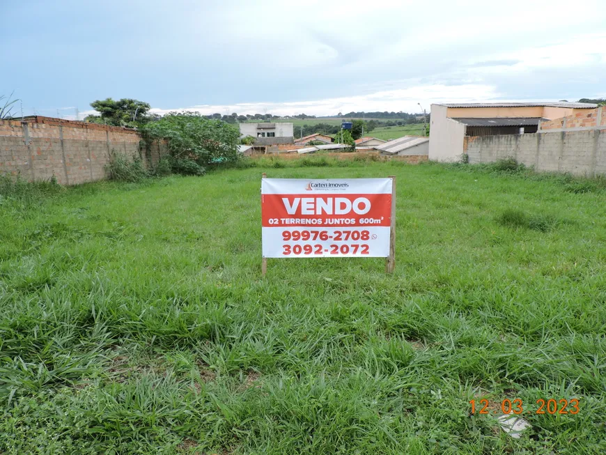 Foto 1 de Lote/Terreno à venda, 600m² em Residencial Flor do Ipê I, Senador Canedo