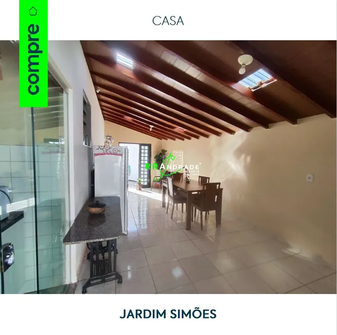 Foto 1 de Casa com 2 Quartos à venda, 130m² em Jardim Simões, Franca