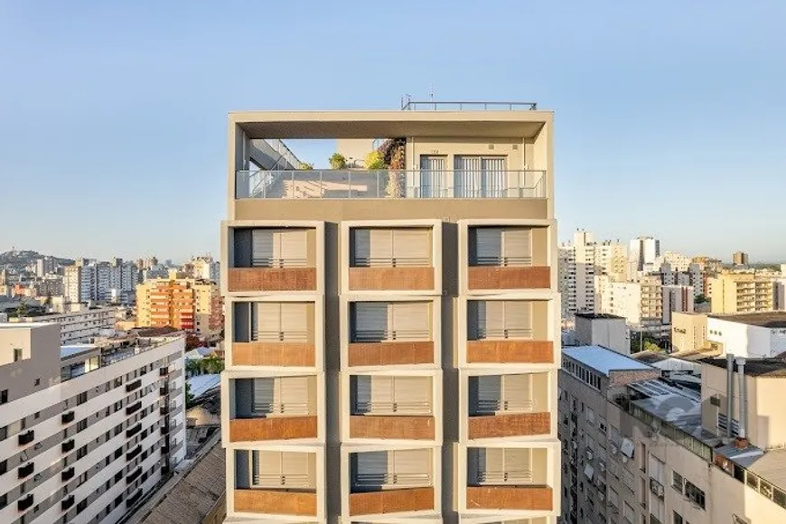 Foto 1 de Flat com 1 Quarto à venda, 25m² em Farroupilha, Porto Alegre