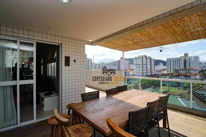 Foto 1 de Apartamento com 3 Quartos para venda ou aluguel, 120m² em Pompeia, Santos