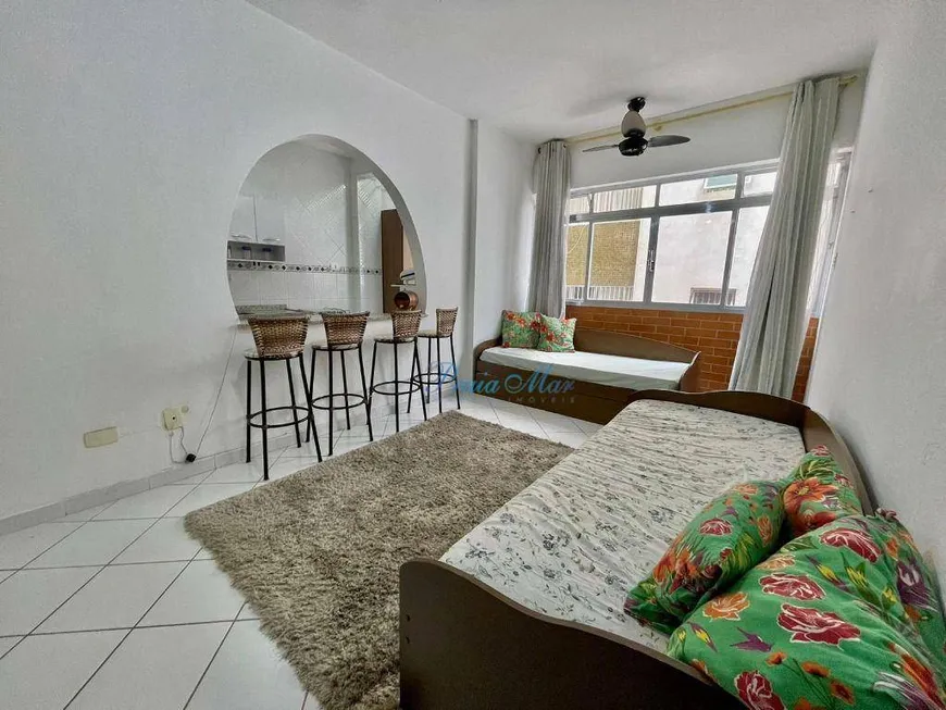 Foto 1 de Apartamento com 1 Quarto à venda, 48m² em Praia das Pitangueiras, Guarujá