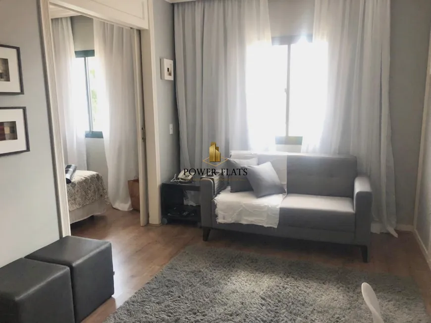 Foto 1 de Flat com 1 Quarto para alugar, 40m² em Jardim Paulista, São Paulo