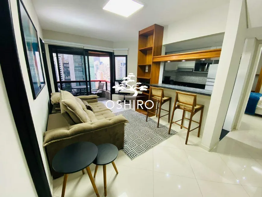 Foto 1 de Apartamento com 1 Quarto para alugar, 47m² em Itaim Bibi, São Paulo