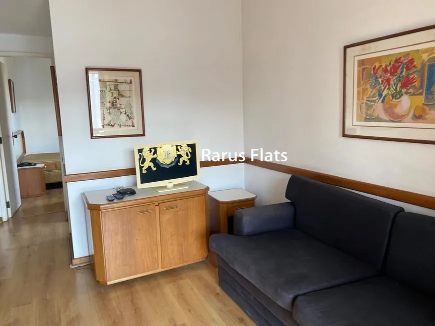 Foto 1 de Flat com 1 Quarto para alugar, 40m² em Pinheiros, São Paulo