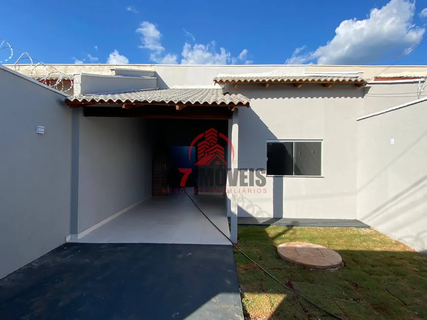 Foto 1 de Casa com 2 Quartos à venda, 90m² em Residencial Triunfo, Goianira
