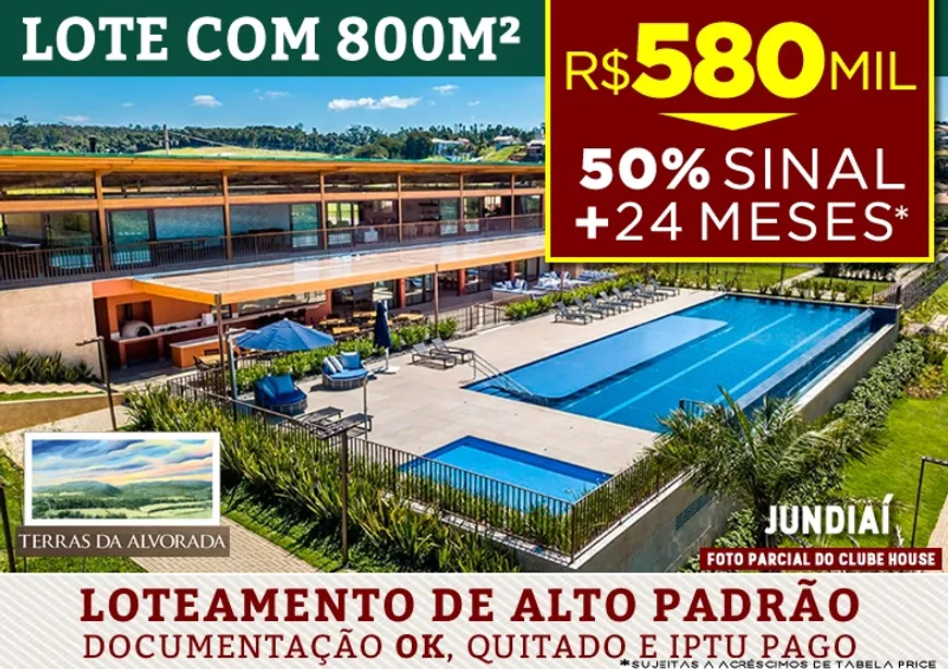 Foto 1 de Lote/Terreno à venda, 800m² em Medeiros, Jundiaí