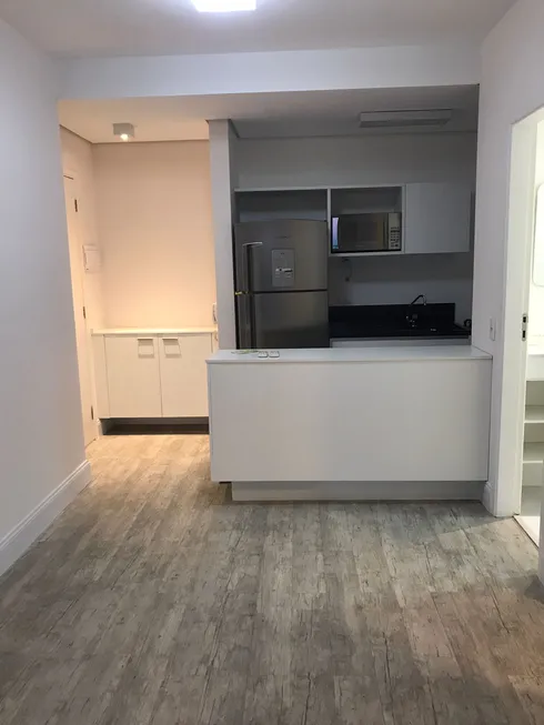 Foto 1 de Apartamento com 1 Quarto para alugar, 44m² em Brooklin, São Paulo