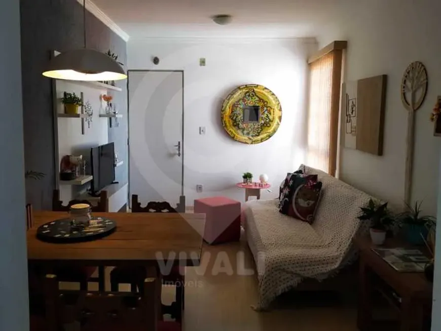 Foto 1 de Apartamento com 2 Quartos para alugar, 51m² em Loteamento Rei de Ouro, Itatiba