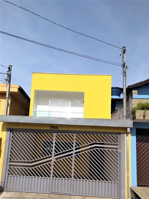 Foto 1 de Sobrado com 3 Quartos à venda, 174m² em Vila Bocaina, Mauá