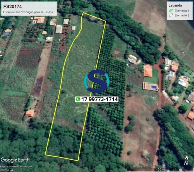 Foto 1 de Fazenda/Sítio à venda, 20000m² em Zona Rural, Indiaporã