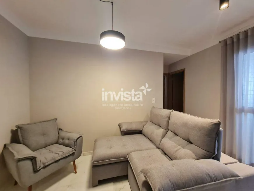 Foto 1 de Apartamento com 2 Quartos à venda, 69m² em Boqueirão, Santos