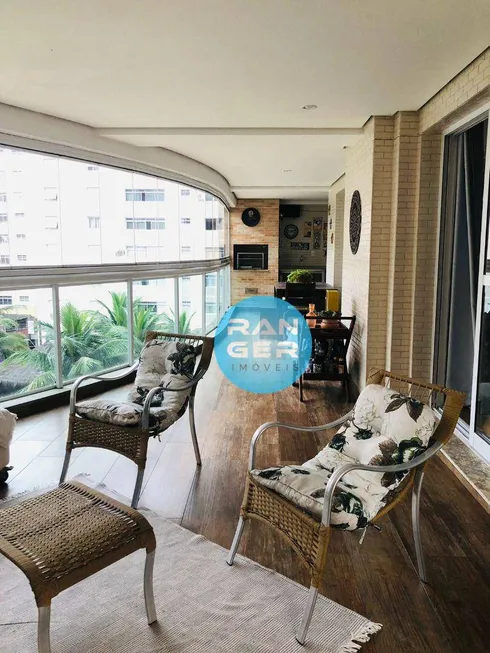 Foto 1 de Apartamento com 3 Quartos à venda, 204m² em Boqueirão, Santos