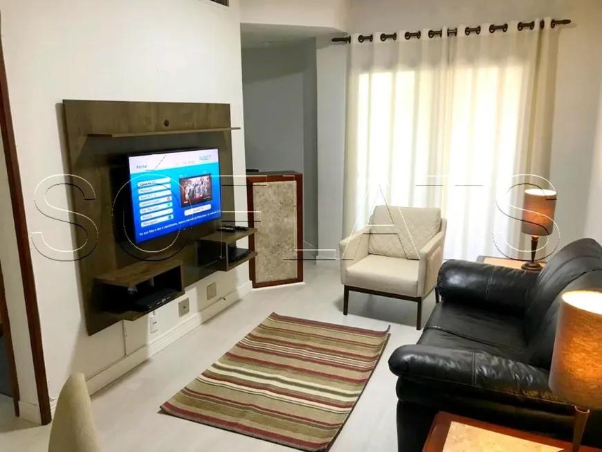 Foto 1 de Flat com 1 Quarto para alugar, 42m² em Bela Vista, São Paulo