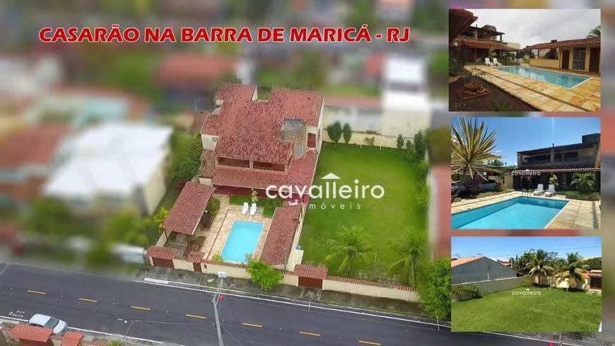 Foto 1 de Casa com 6 Quartos à venda, 500m² em Barra de Maricá, Maricá