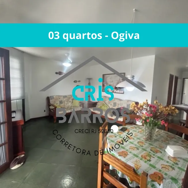 Foto 1 de Casa de Condomínio com 3 Quartos à venda, 87m² em Ogiva, Cabo Frio