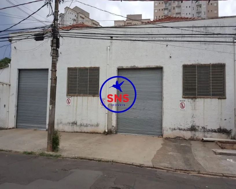 Foto 1 de Galpão/Depósito/Armazém para venda ou aluguel, 972m² em Vila Nova, Campinas