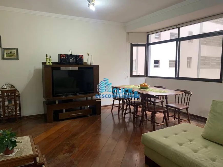 Foto 1 de Apartamento com 3 Quartos para alugar, 130m² em Ponta da Praia, Santos
