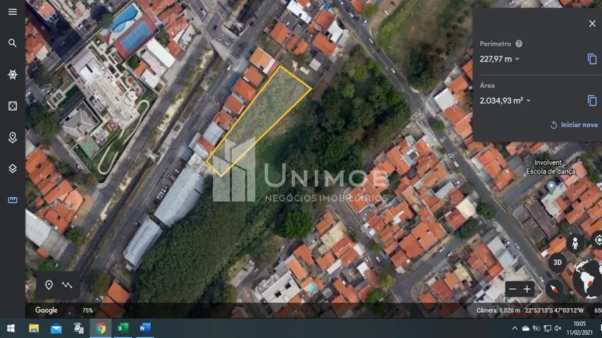 Foto 1 de Lote/Terreno para venda ou aluguel, 2090m² em Taquaral, Campinas