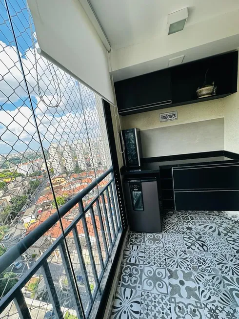 Foto 1 de Apartamento com 2 Quartos à venda, 62m² em Chacara Agrindus, Taboão da Serra