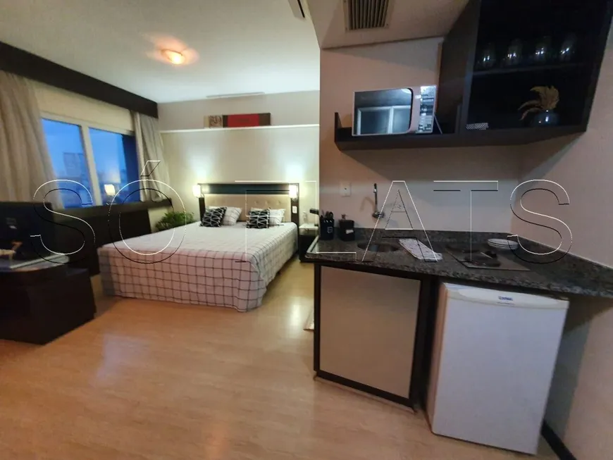 Foto 1 de Flat com 1 Quarto para alugar, 28m² em Bela Vista, São Paulo