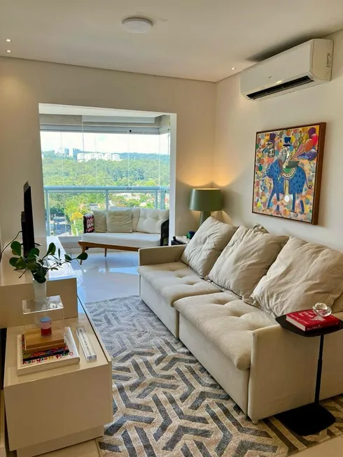 Foto 1 de Apartamento com 1 Quarto para venda ou aluguel, 69m² em Empresarial 18 do Forte, Barueri
