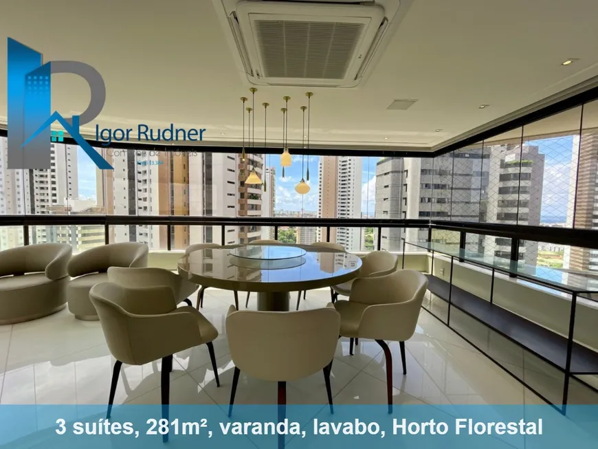 Foto 1 de Apartamento com 3 Quartos à venda, 281m² em Horto Florestal, Salvador