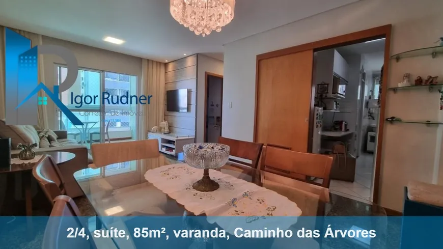 Foto 1 de Apartamento com 2 Quartos à venda, 85m² em Caminho Das Árvores, Salvador