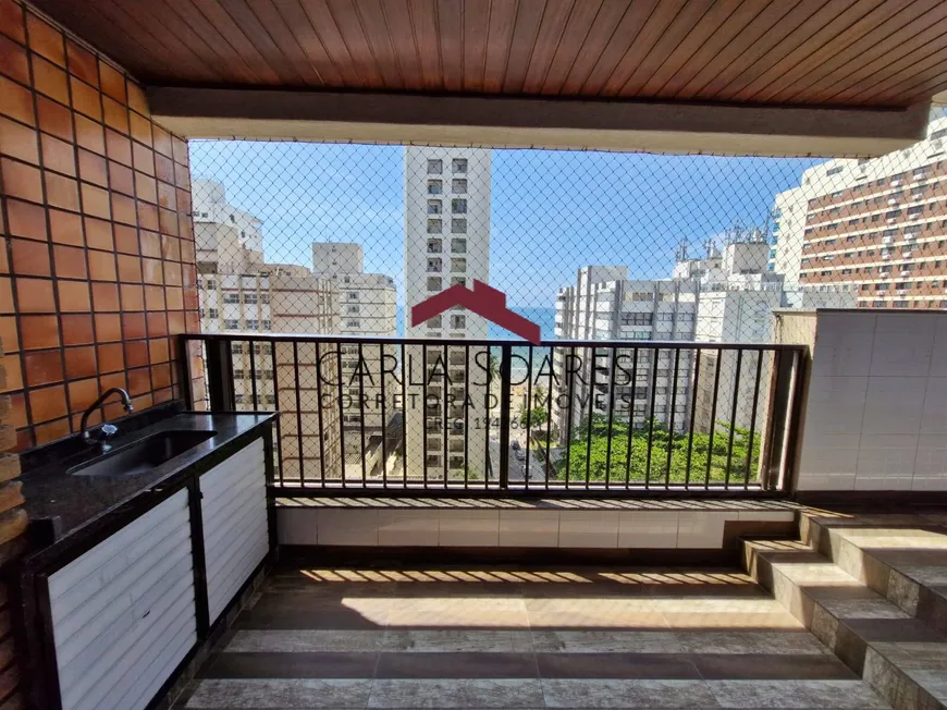 Foto 1 de Apartamento com 3 Quartos para venda ou aluguel, 151m² em Vila Alzira, Guarujá