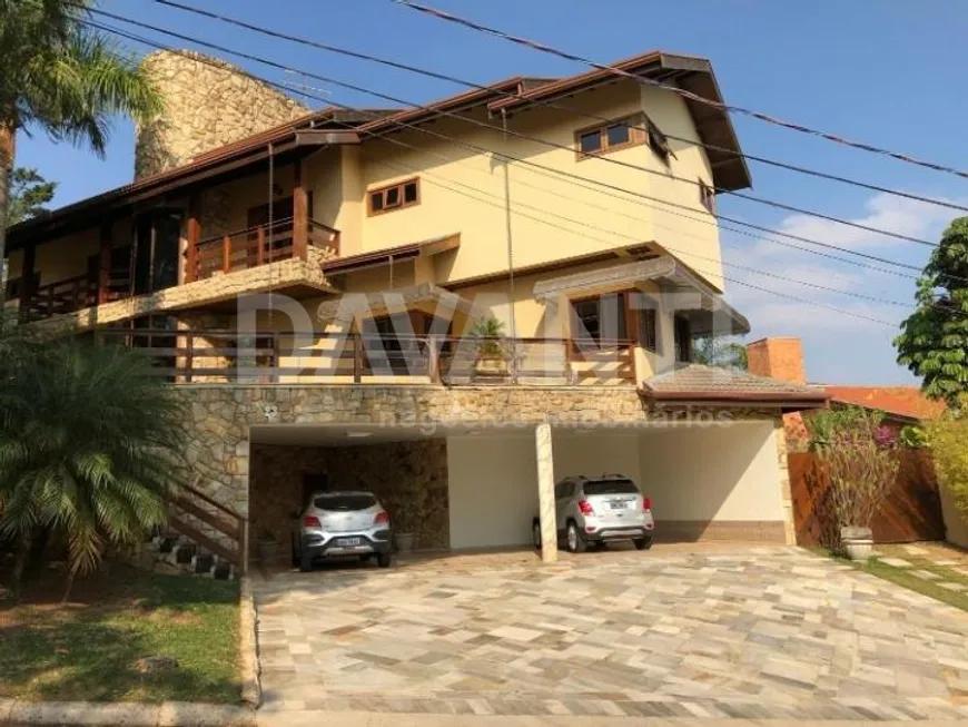 Foto 1 de Casa de Condomínio com 5 Quartos para venda ou aluguel, 692m² em Vale do Itamaracá, Valinhos
