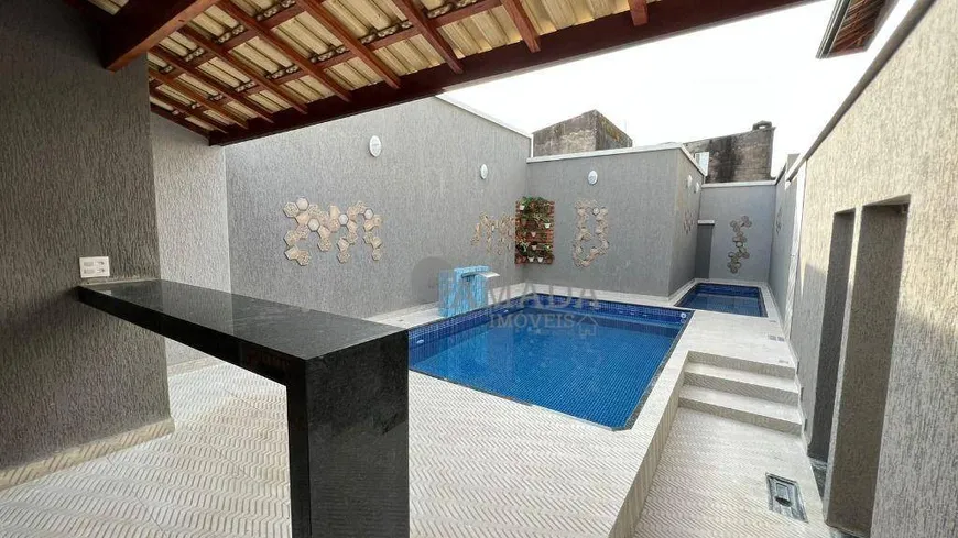 Foto 1 de Casa de Condomínio com 2 Quartos à venda, 55m² em Maracanã, Praia Grande