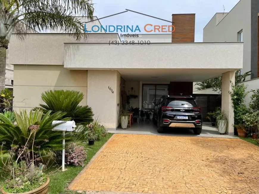 Foto 1 de Casa de Condomínio com 3 Quartos à venda, 175m² em ALPHAVILLE II, Londrina
