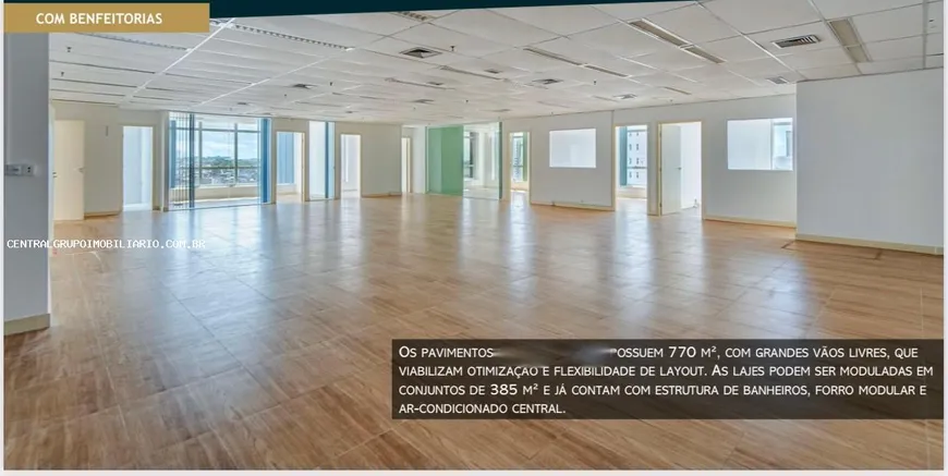 Foto 1 de Sala Comercial para alugar, 385m² em Caminho Das Árvores, Salvador