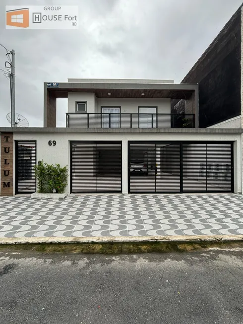 Foto 1 de Casa de Condomínio com 2 Quartos à venda, 51m² em Canto do Forte, Praia Grande
