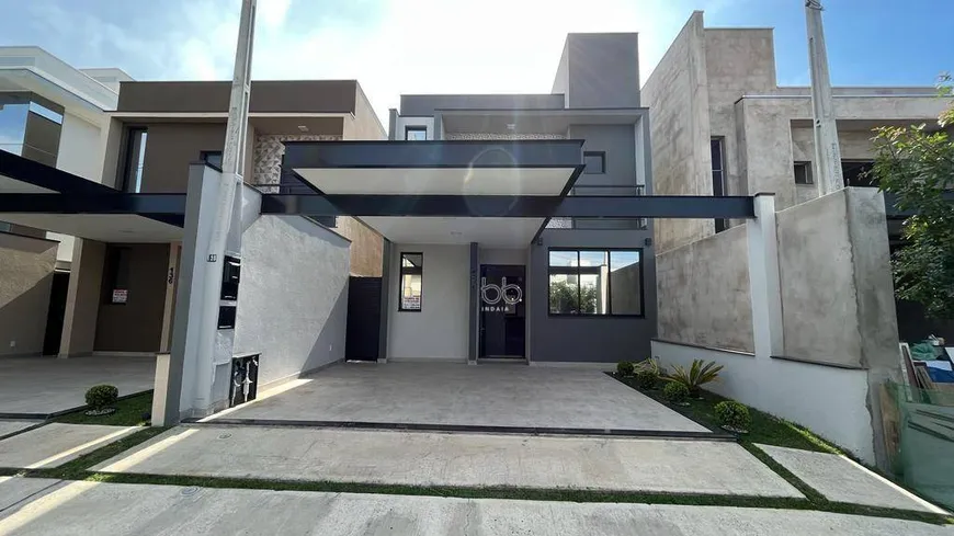 Foto 1 de Casa de Condomínio com 3 Quartos à venda, 155m² em Park Real, Indaiatuba