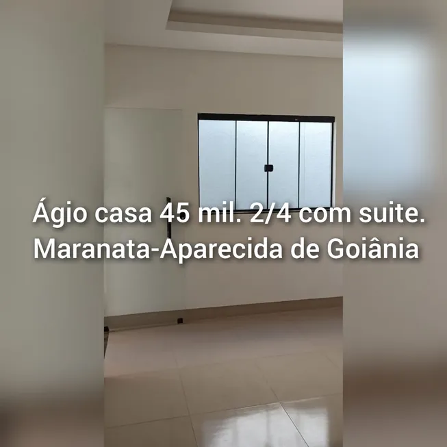 Foto 1 de Casa com 2 Quartos à venda, 75m² em Jardim Maranata, Aparecida de Goiânia