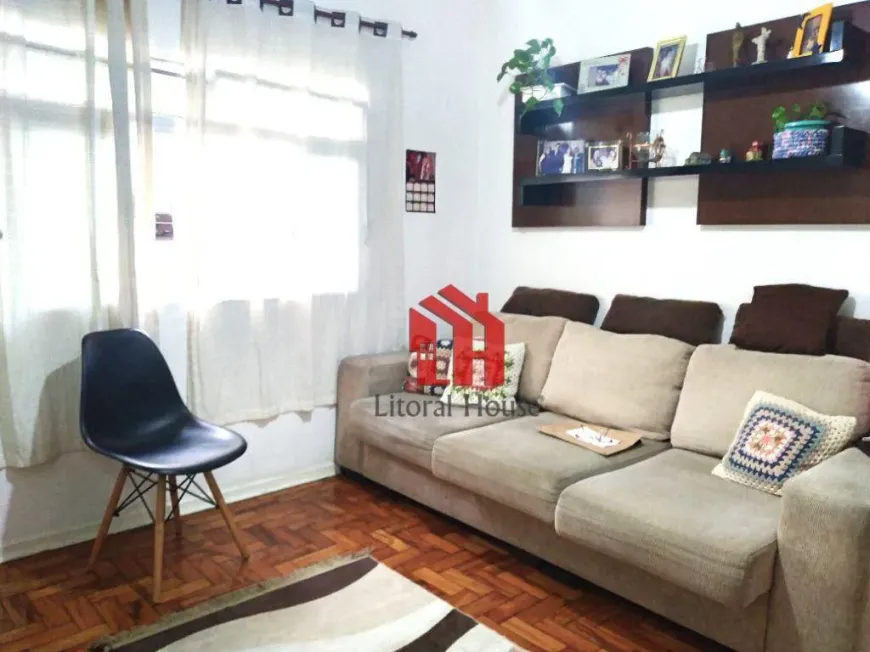 Foto 1 de Apartamento com 2 Quartos à venda, 45m² em Aparecida, Santos