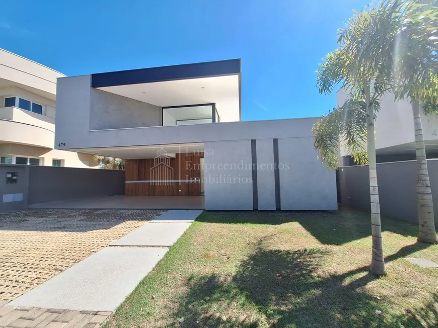 Foto 1 de Casa de Condomínio com 3 Quartos à venda, 243m² em Alphaville Campo Grande, Campo Grande