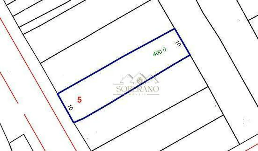 Foto 1 de Lote/Terreno à venda, 400m² em Jardim, Santo André