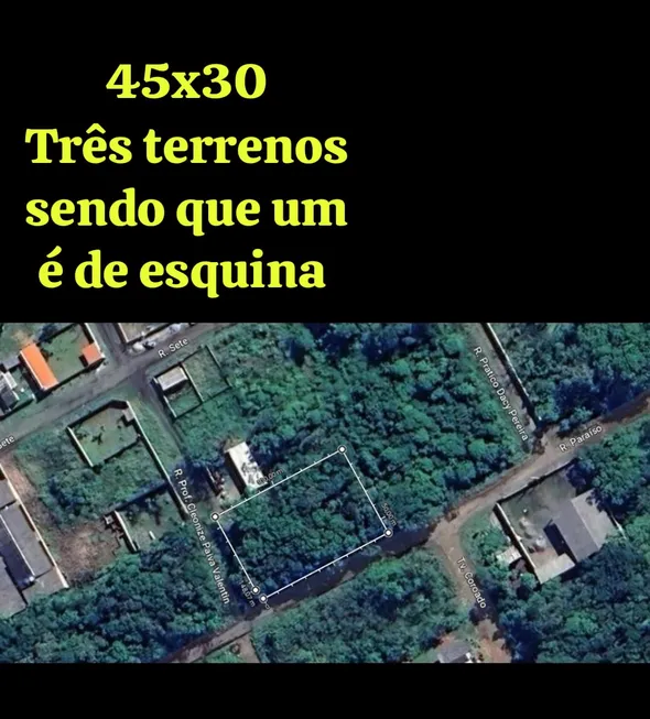 Foto 1 de Lote/Terreno à venda, 1350m² em Jardim Paranaguá, Paranaguá