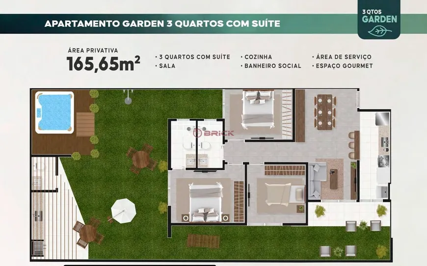 Foto 1 de Apartamento com 3 Quartos à venda, 165m² em Varzea, Teresópolis
