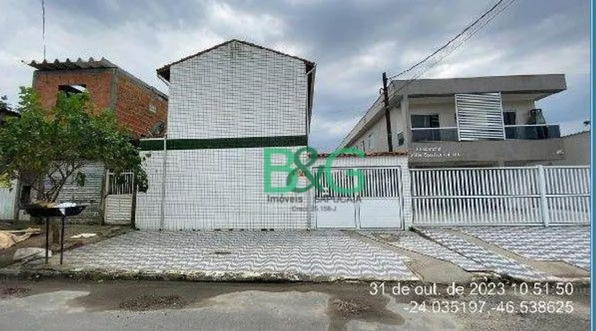 Foto 1 de Casa de Condomínio com 2 Quartos à venda, 56m² em Jardim Melvi, Praia Grande