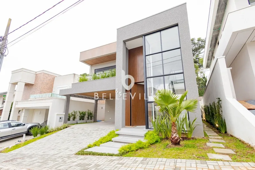 Foto 1 de Casa de Condomínio com 3 Quartos à venda, 316m² em Santa Felicidade, Curitiba