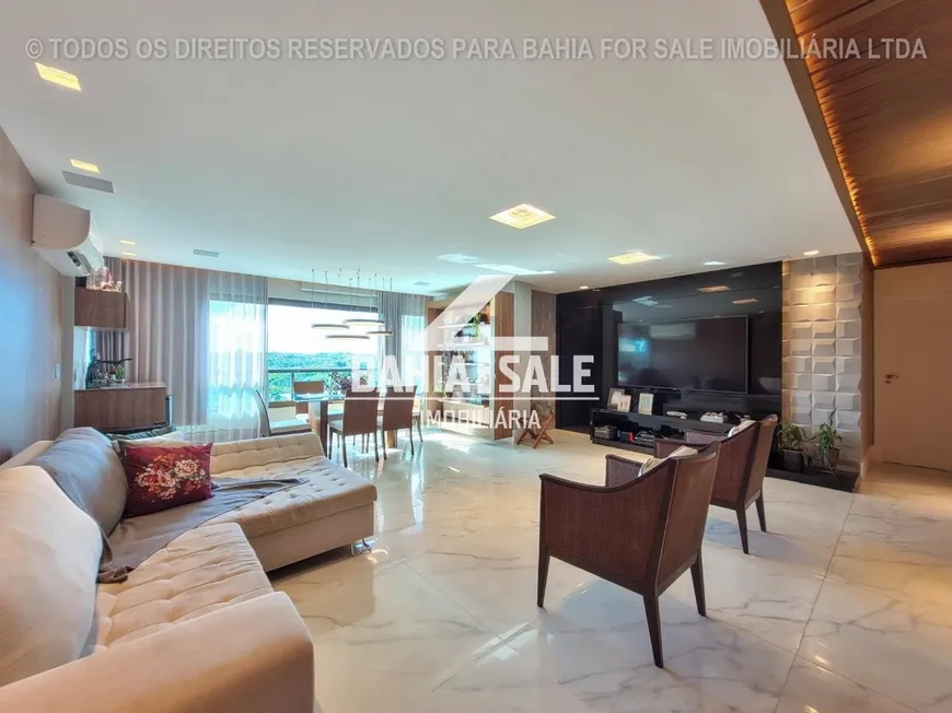 Foto 1 de Apartamento com 4 Quartos à venda, 155m² em Pituaçu, Salvador