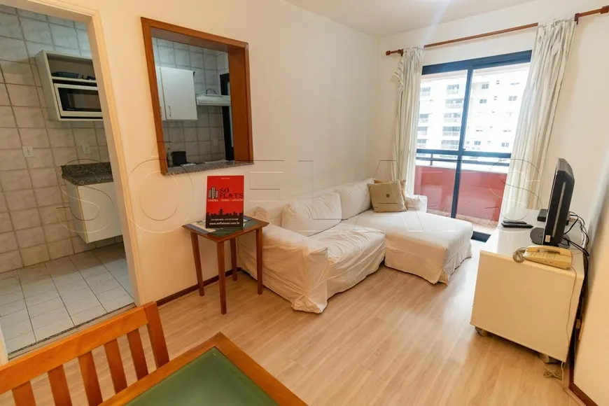 Foto 1 de Flat com 2 Quartos para alugar, 54m² em Brooklin, São Paulo