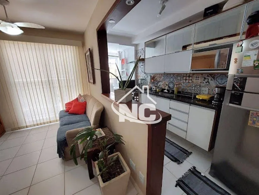 Foto 1 de Apartamento com 2 Quartos à venda, 60m² em Maceió, Niterói