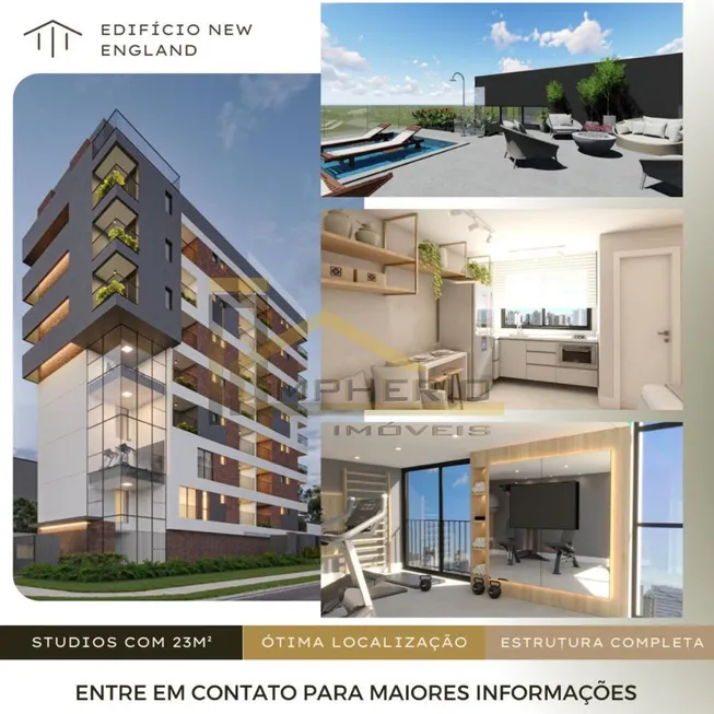 Foto 1 de Kitnet com 1 Quarto à venda, 23m² em Novo Mundo, Curitiba